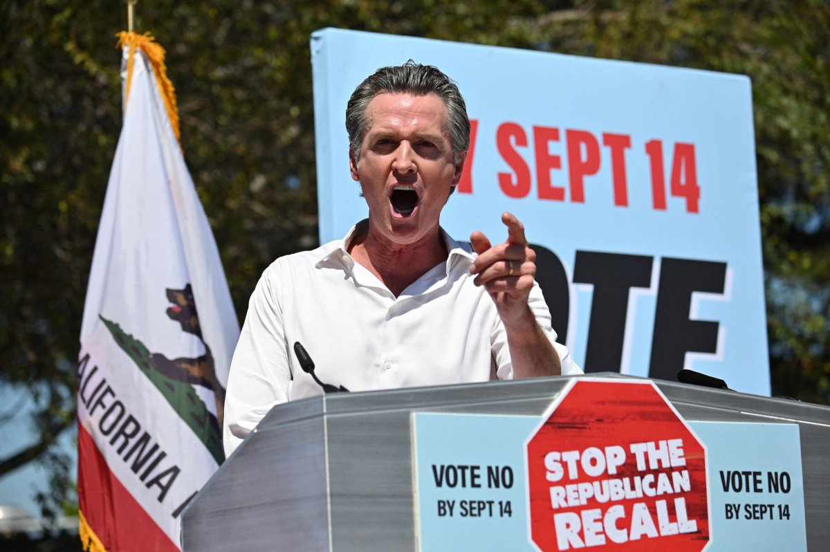 Recalling Political Gavin Newsom Lambasts Larry Elder's Suggestions of Election Fraud With ...