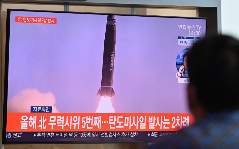 North Korea Test-fires Ballistic Missiles