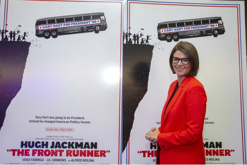 Kasie Hunt Attends a Film Screening