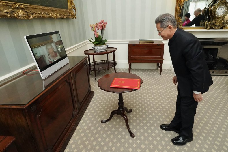 China Envoy Barred From U.K. Parliamentary Estate