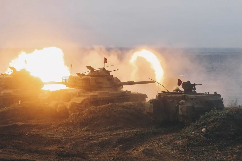 Taiwan Firing Drills