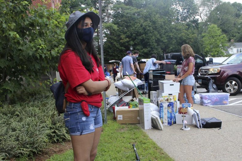 Students Move In At Universities