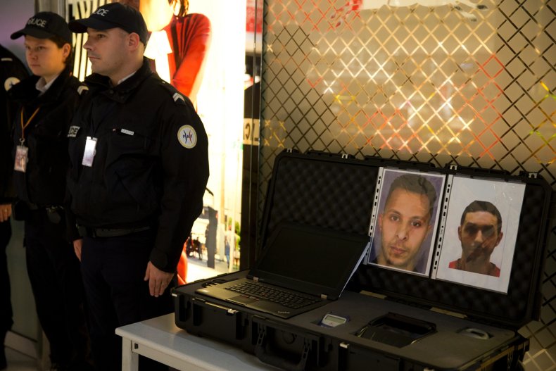 Wanted Notice for Salah Abdeslam