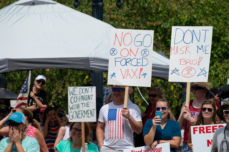 Kentucky Residents Protest COVID Measures