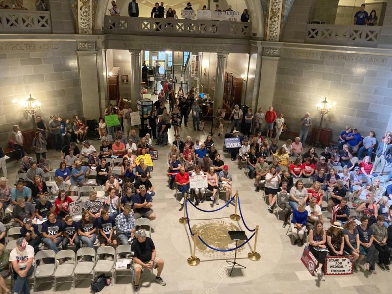 Missouri Vaccine Protests
