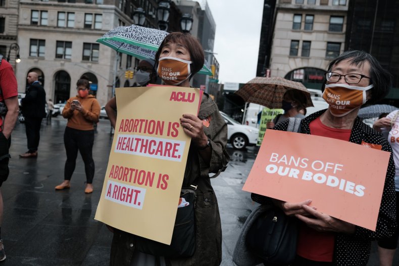 Abortion Ban Protest NYC