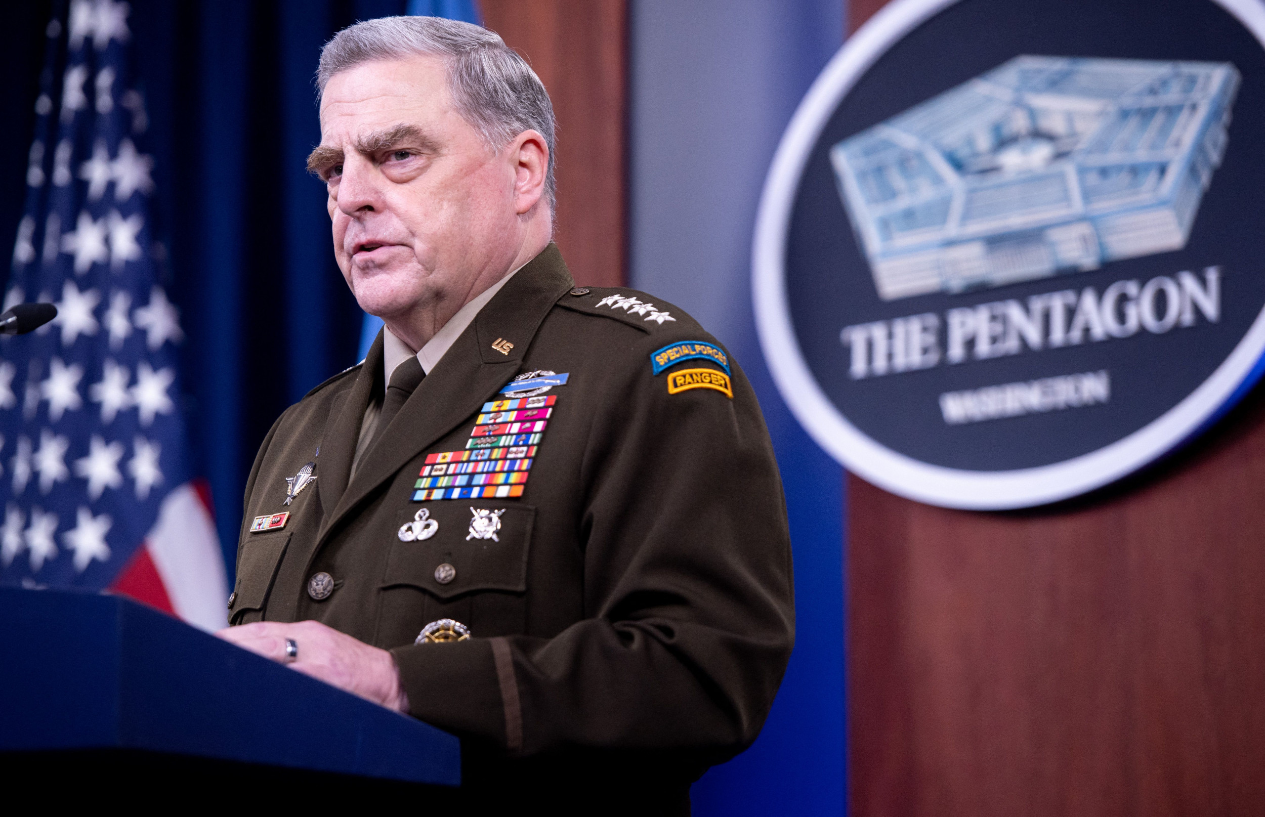 Pentagon stands by Mark Milley 