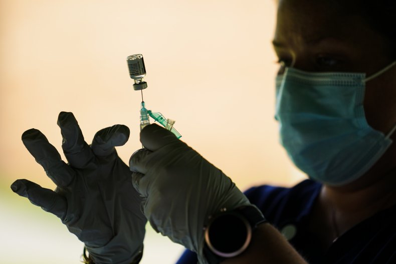 Pfizer Vaccine Prepared