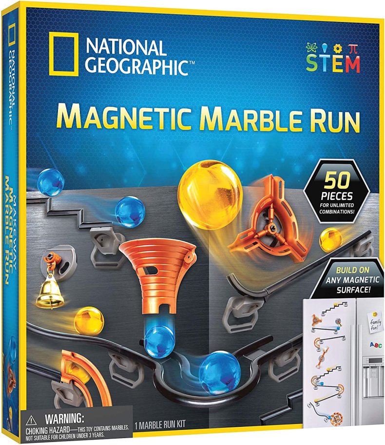 National Geographic Magnetic Marble Run