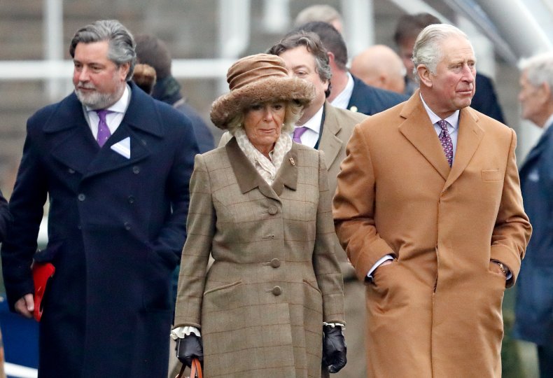 Michael Fawcett With Charles and Camilla