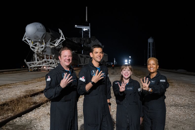 The Inspiration4 Crew Prep for Launch