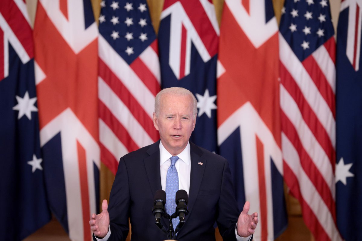 Joe Biden Announces New AUKUS Defense Pact