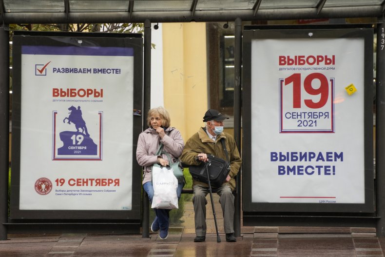 Russia Election Posters
