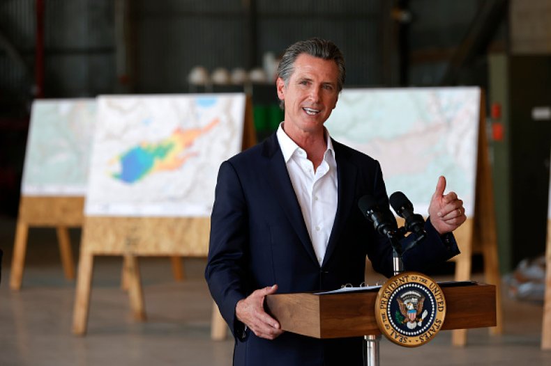 Gavin Newsom California Recall President Election