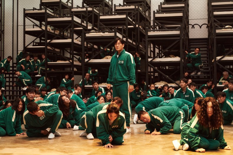 A still from "The Squid Game".