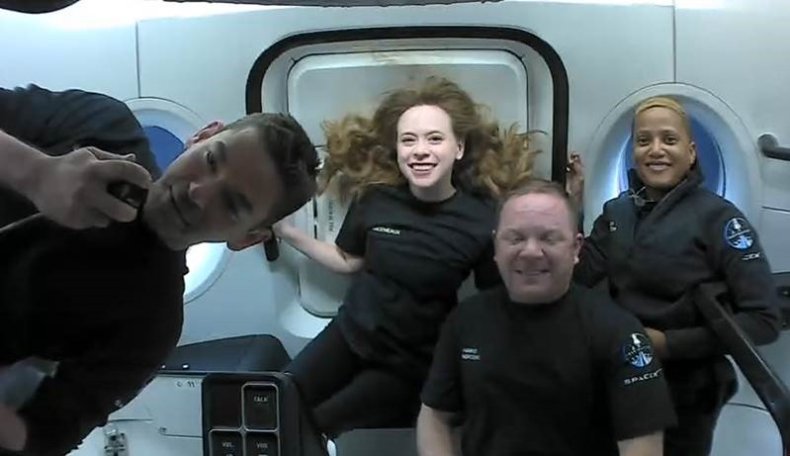 First Day in Space