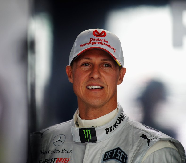 Michael Schumacher at 2012 German Grand Prix. 