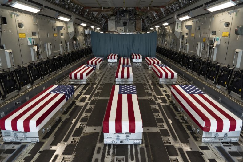 Remains of US troops killed in Kabul