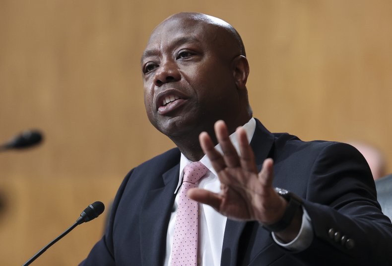 tim scott at committee oversite hearing