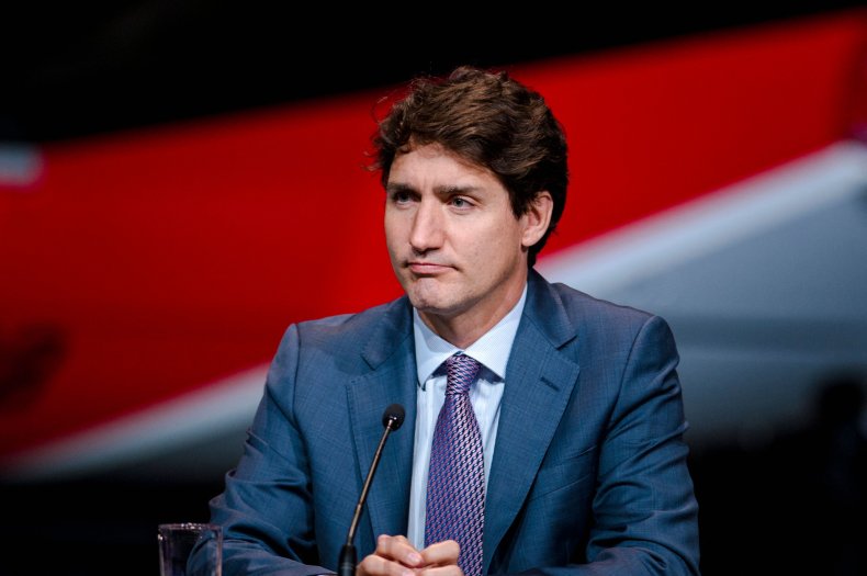 Justin Trudeau in July 2021.