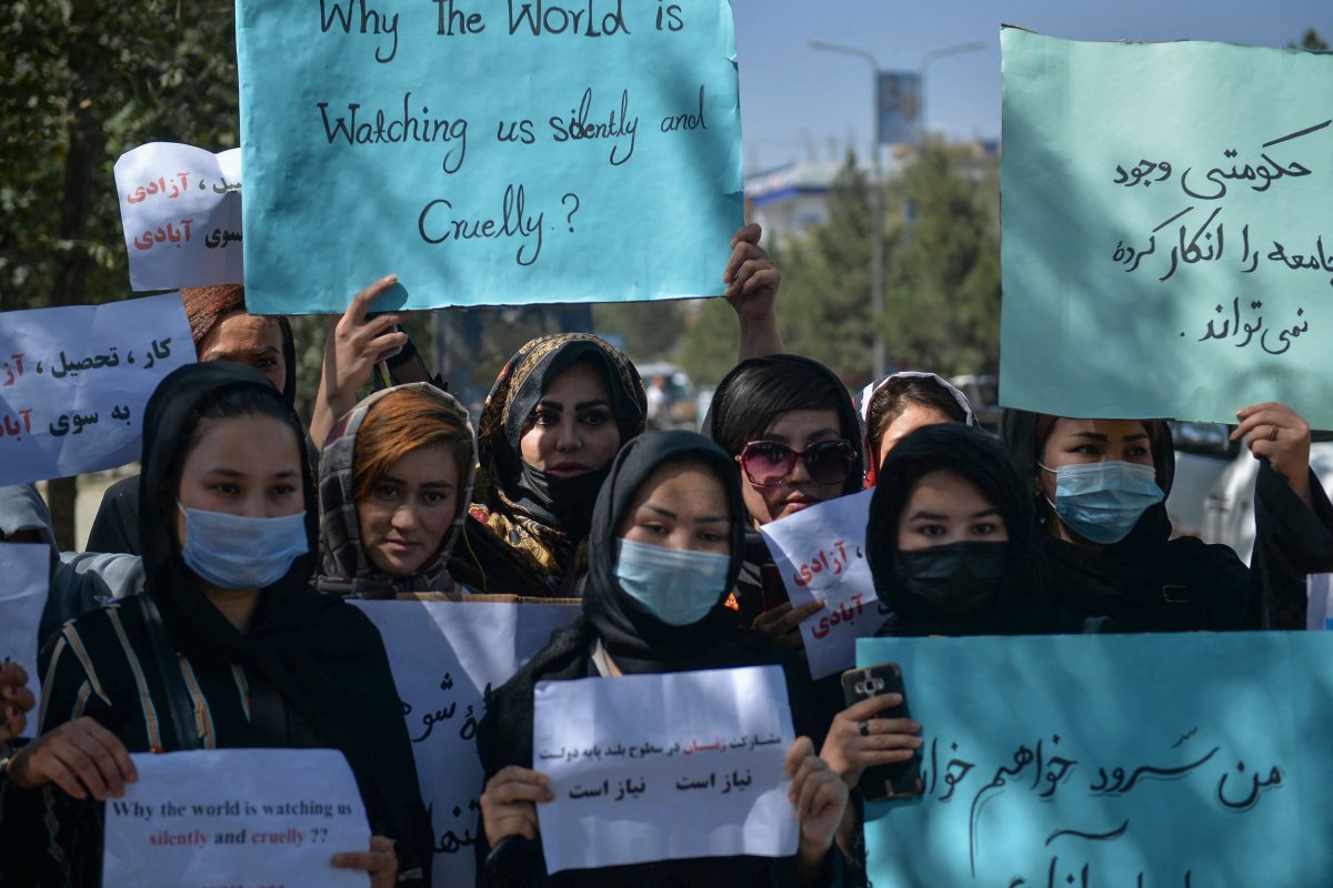 Women's Protest Afghanistan