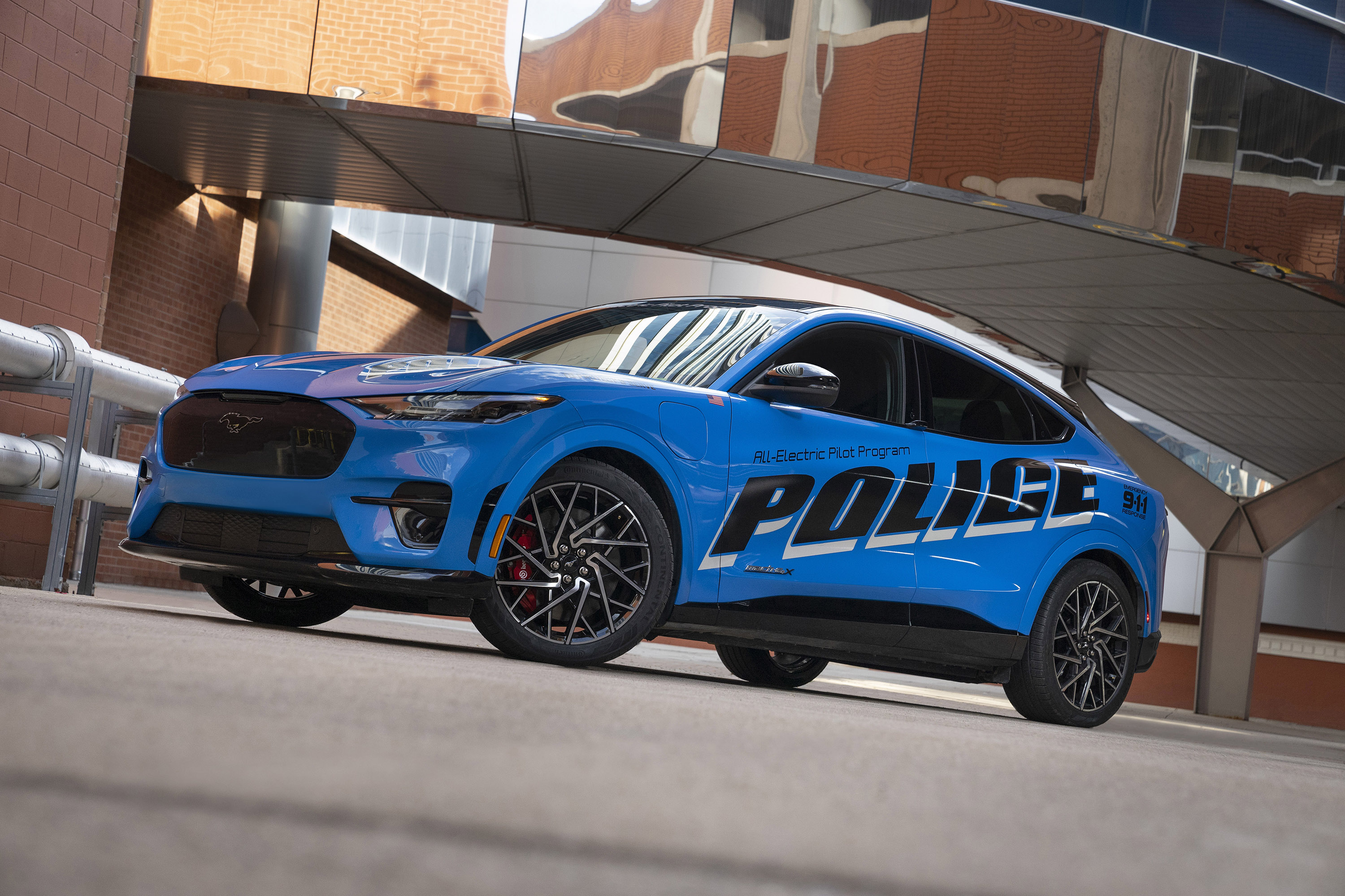 Ford Mustang Mach-E Police Pilot Vehicle