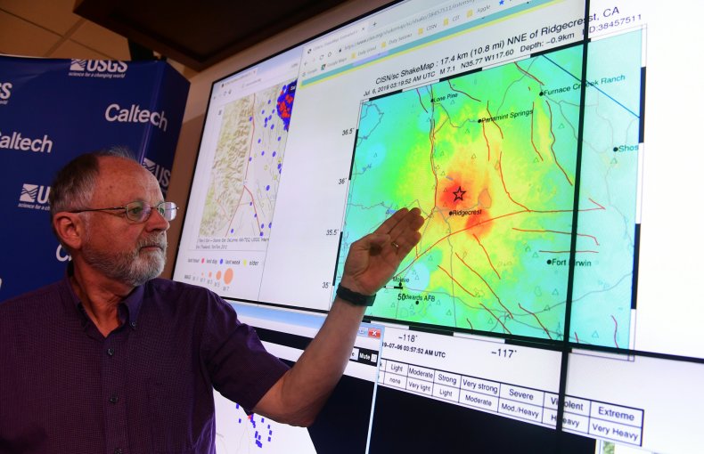 A Seismologist Looks at an Earthquake Map