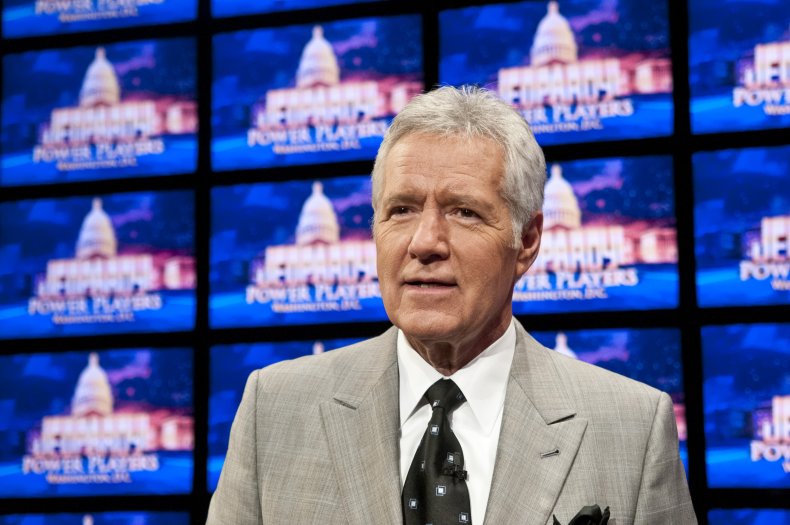 Previous threat! Host Alex Trebek.