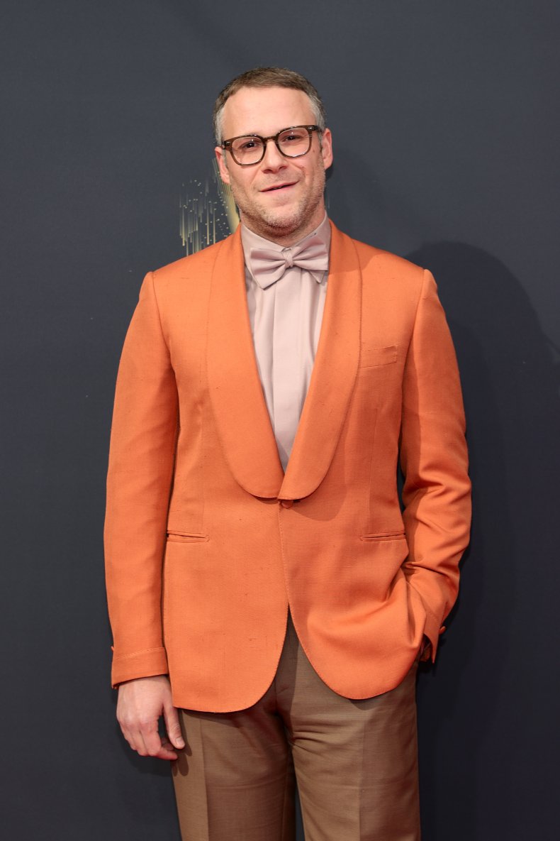 Seth Rogen at the 2021 Emmy Awards