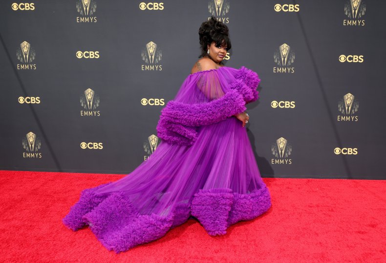 Nicole Byer at the 2021 Emmy Awards