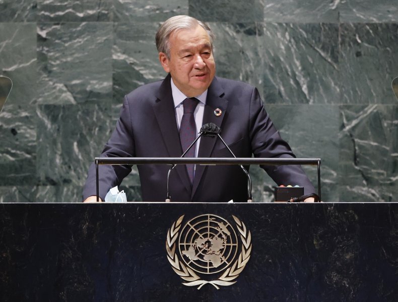 U.N. Head Gives Warning to U.S., China