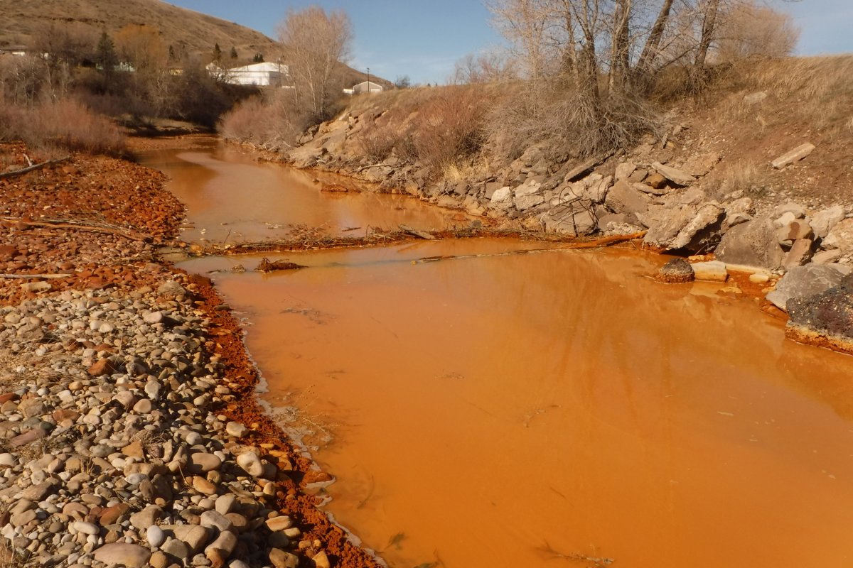 River Pollution Mine Runoff