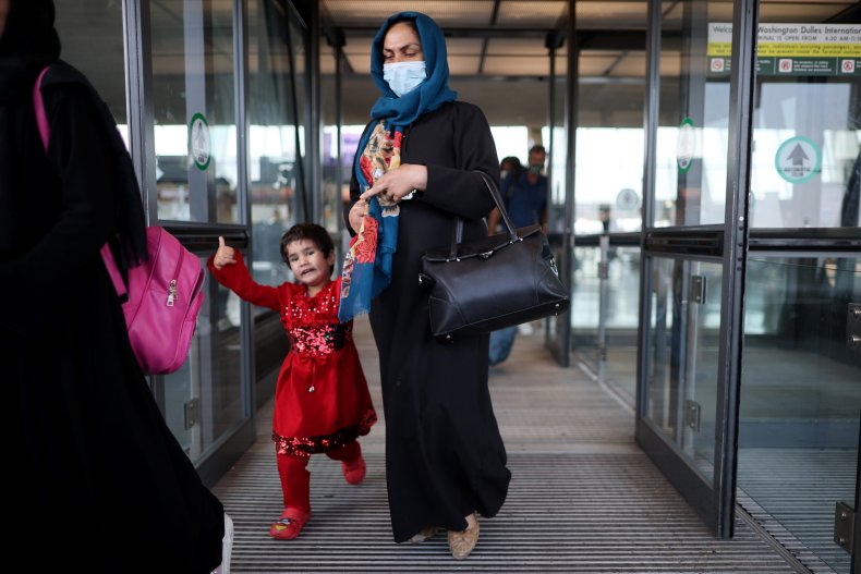 Afghans Arrive in U.S.