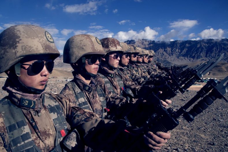 China, Peoples, Liberation, Army, Xinjiang, Military, Region