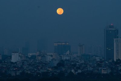 Harvest Moon over Hanoi