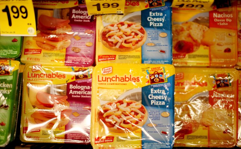 Lunchables in a grocery store