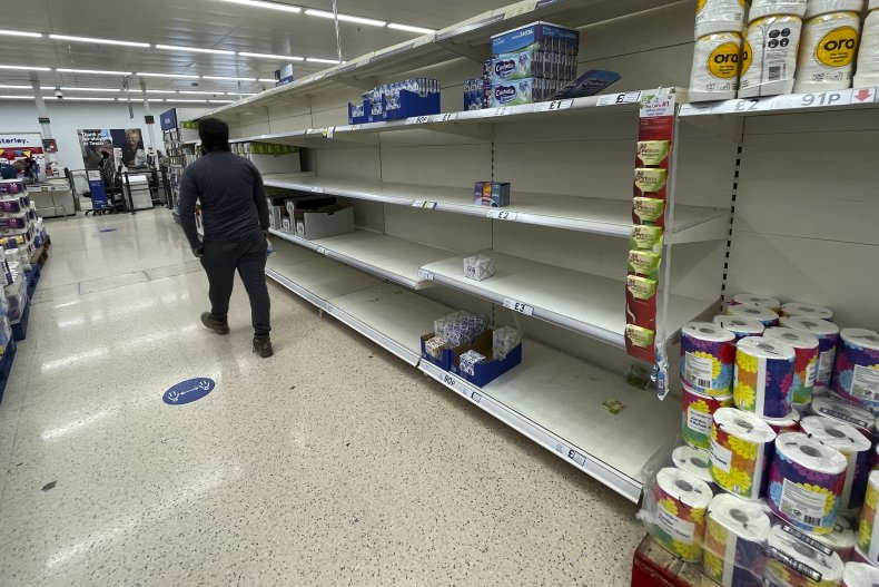 U.K. Food Shortages