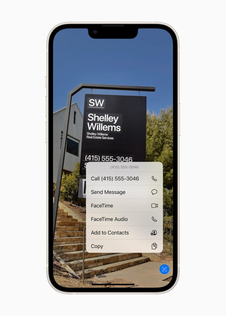 iOS 15 Live Text