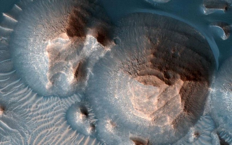 Arabia Terra on Mars