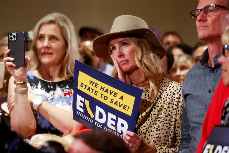 Larry Elder rally