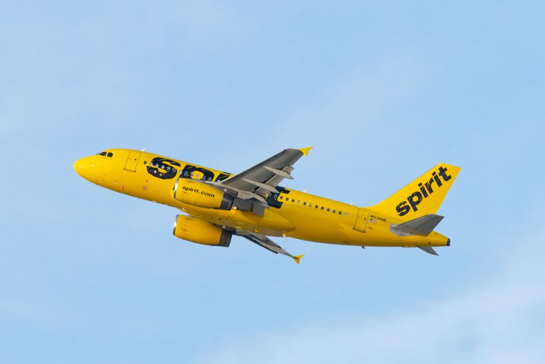 Spirit Airlines Airplane
