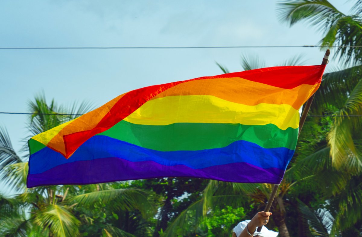 LGBTQ Pride Flag Confederate Hate High School