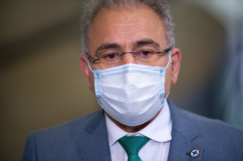 Brazilian Health Minister Marcelo Queiroga