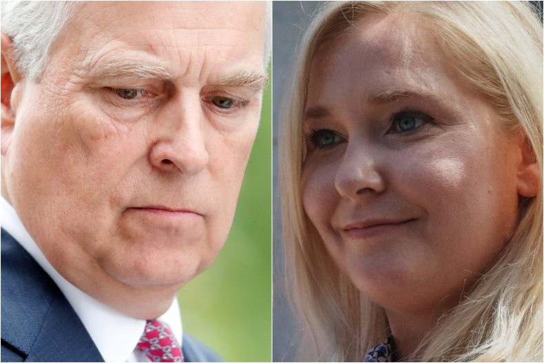 Prince Andrew and Virginia Giuffre