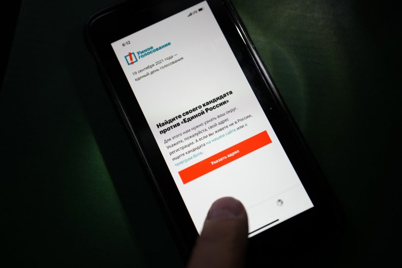 Russia Voting App