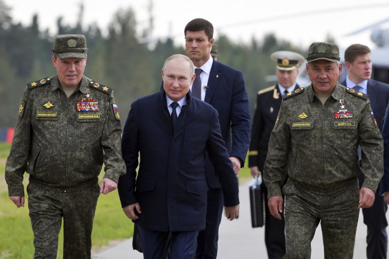 Russia Military Officials