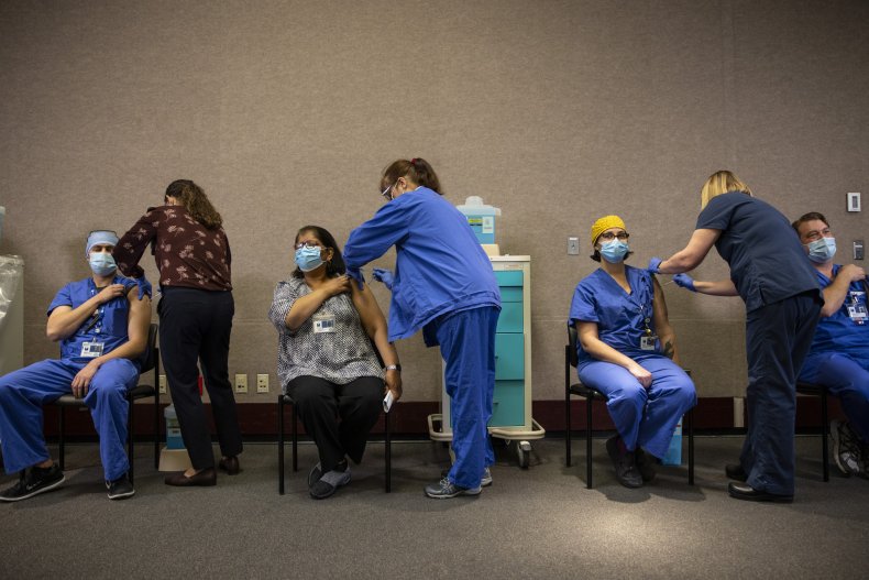 Healthcare workers vaccine