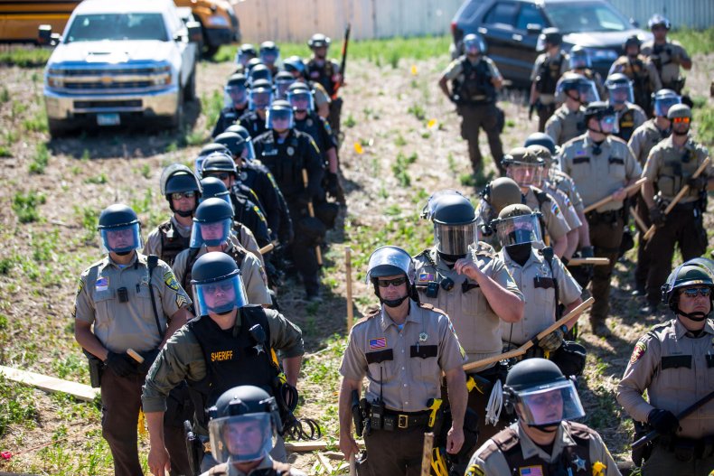 Line 3 oil pipeline protests