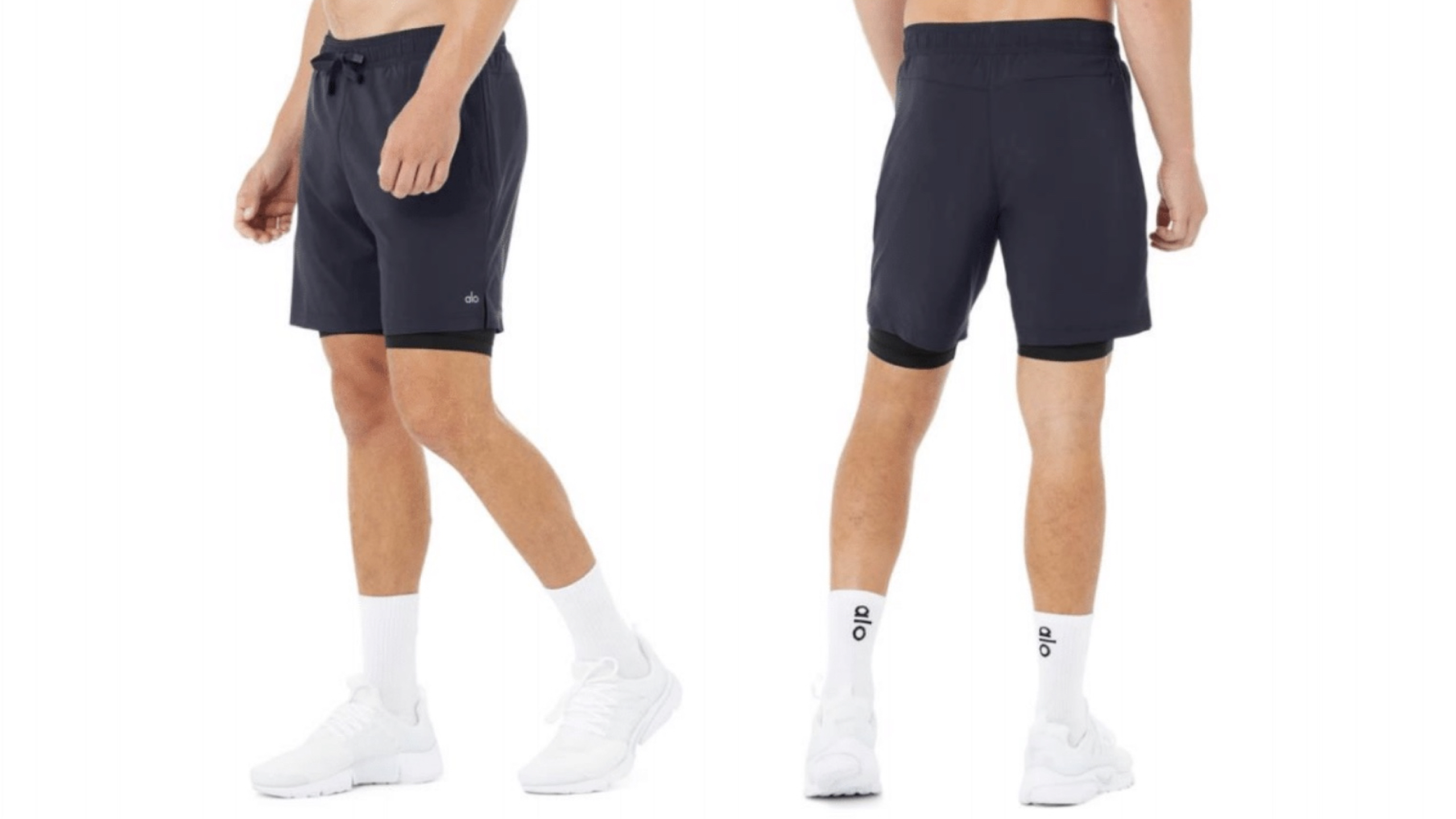 2-in-1 workout shorts