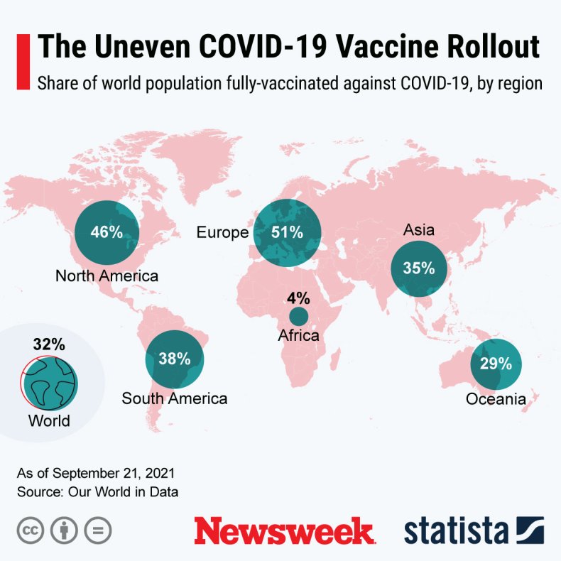 Map reveals a uneven COVID vaccine rollout
